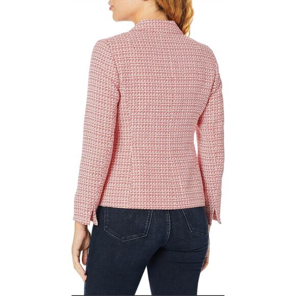 Le Suit Notch Collar Slim Pant Suit Blazer Women's Size 10 - Picture 2 of 13